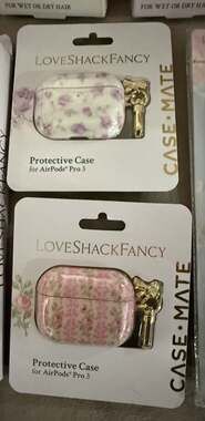 LoveShackFancy x Case-Mate Floral Protective Case for AirPods Pro 3